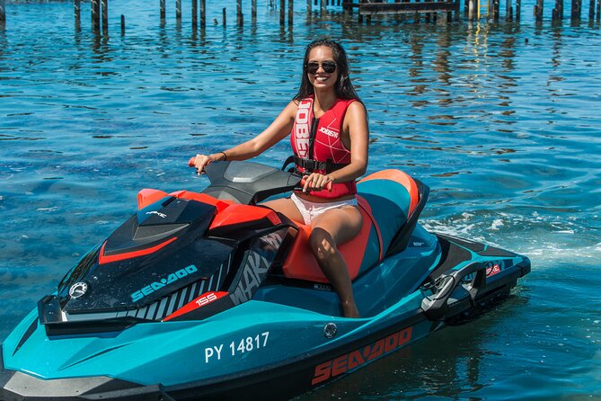 2-hour Jet Ski outing in Puna'auia - The first minutes on the water