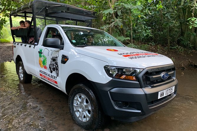 4x4 Moorea Safari Tours : With Hotel transfers - Hotel pickup and meeting point details