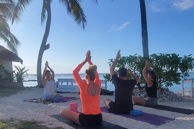 A moment of deep relaxation - Private Yoga Lesson in Mo'orea - A quiet way to experience Moorea