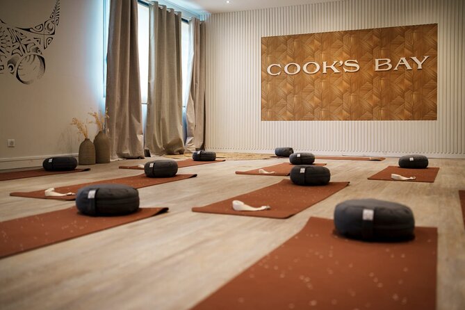 Air-conditioned studio yoga class at Cooks Bay Hotel and Suites - Quick takeaways for planning your class
