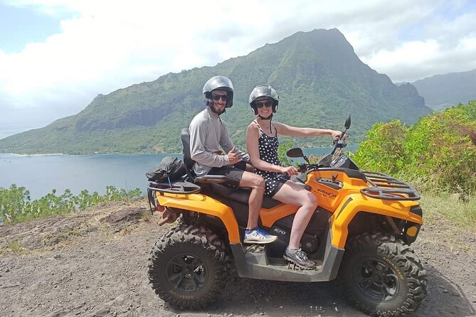 ATV Tour QUAD - Riding from Pao Pao into Moorea’s interior