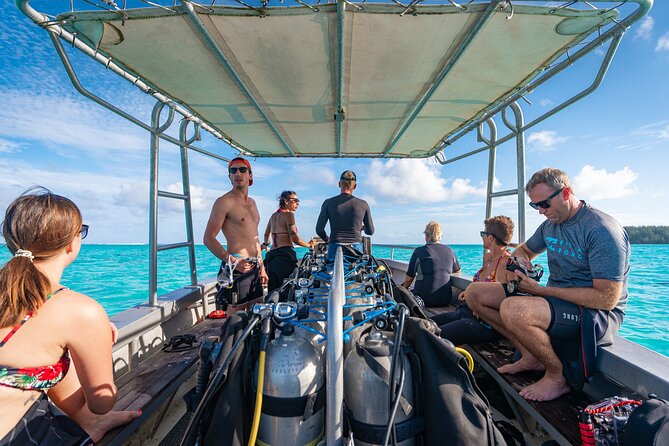 Baptism: introductory dive at Moorea Fun Dive - Entering L’Aquarium at the mouth of the pass