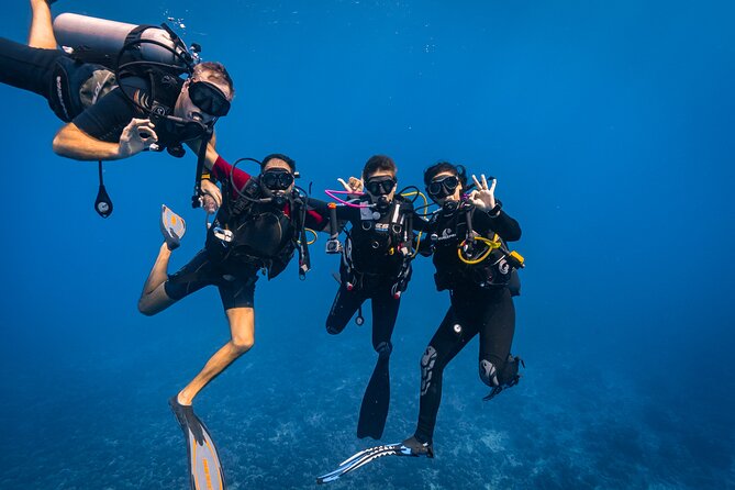Baptism: introductory dive at Moorea Fun Dive - Who will enjoy this most