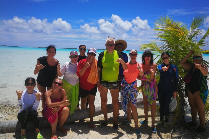 BLUE LAGOON | Eco-tour | Snorkeling Avatoru | Secret Green Lagoon - Avatoru snorkeling when the current cooperates