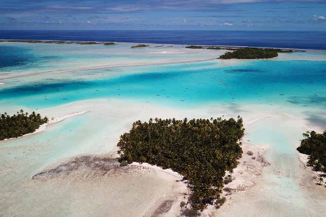 BLUE LAGOON | Eco-tour | Snorkeling Avatoru | Secret Green Lagoon - The main motu, a snack, and time to swim