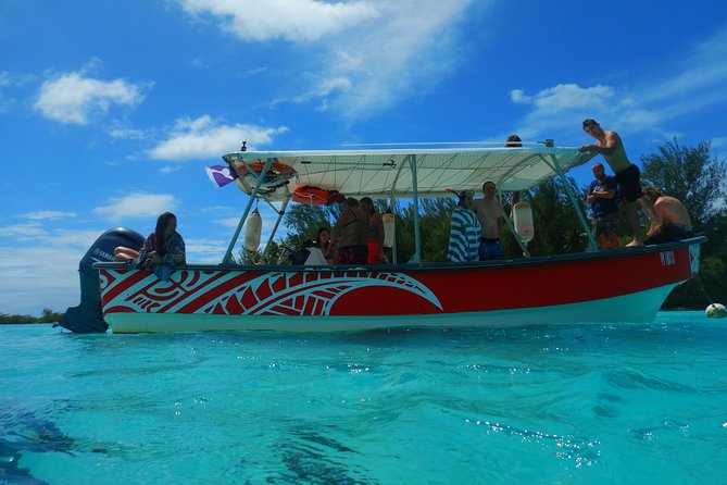 Boat tour 1/2 day Excursion in the lagoon of Moorea - Coral Garden at Motu Tiahura