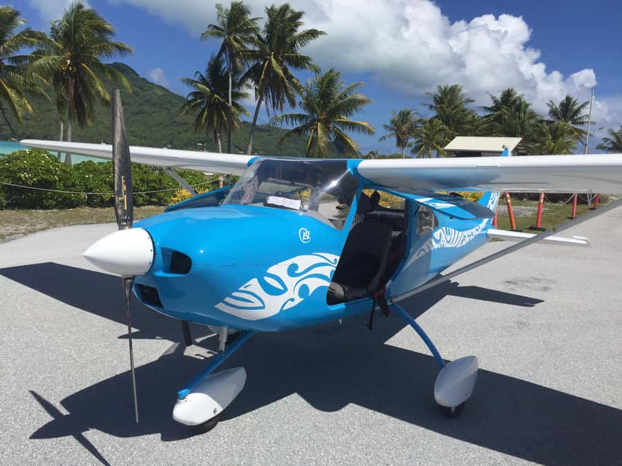 Bora-Bora 30 minutes private flight in light aircraft - Key points at a glance