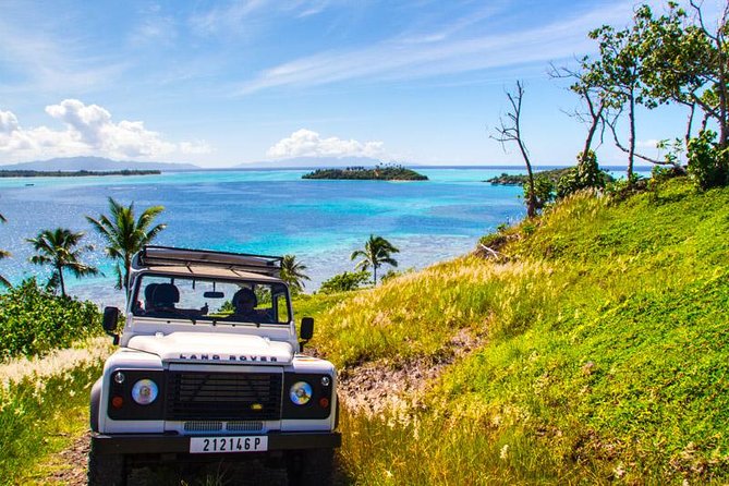 Bora Bora 4WD Tour Including Lunch at Lucky House & Jet Ski Tour - Viewpoints, rock formations, and World War II cannons
