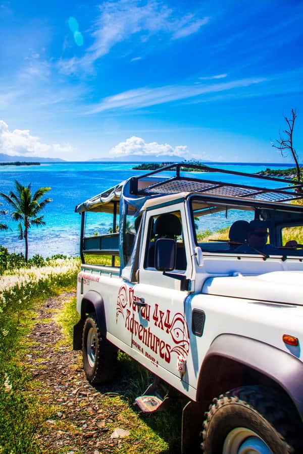 Bora Bora: 4x4 Safari with Snorkelling Combo Tour - A fresh lunch with ceviche, fish, chicken, and fruit