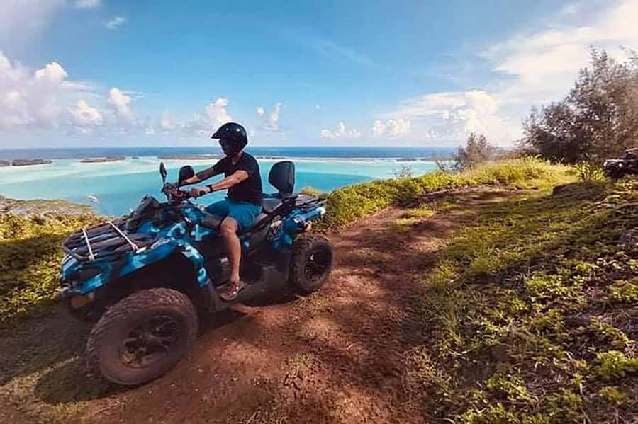 Bora Bora Adventures ATV / QUADS Tours - Mount Popoti: the first 90 minutes