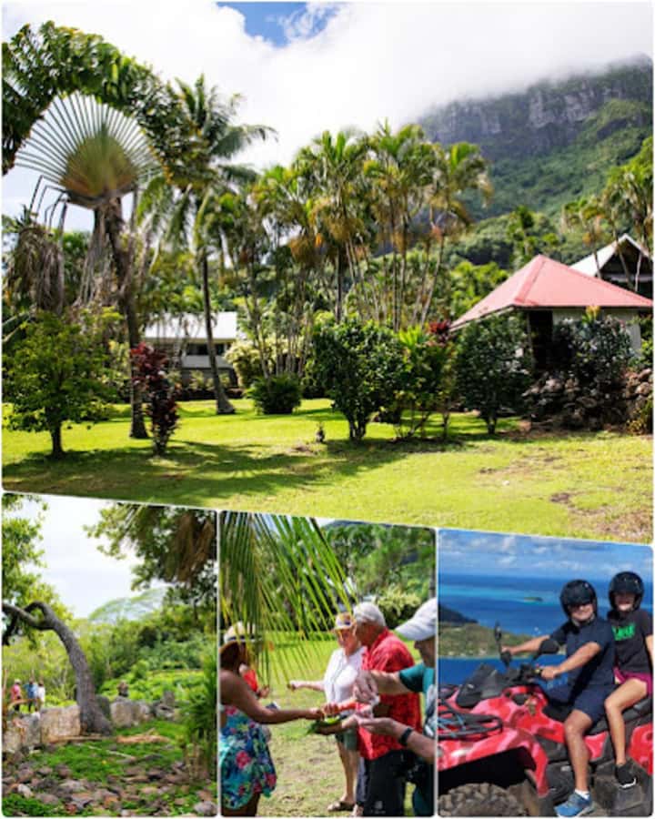 Bora Bora Adventures ATV / QUADS Tours - Faanui Valley: a different side of Bora Bora