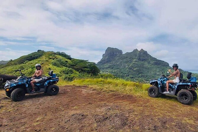 Bora Bora Atv-Quad Tours - Climbing toward Mount Popoti