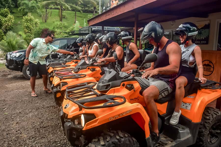 Bora Bora: Combo ATV & Jet Ski Day Trip with Polynesian BBQ - One day, two very different sides of Bora Bora