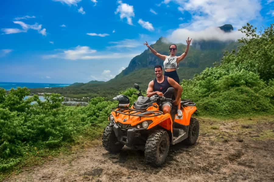 Bora Bora: Combo ATV & Jet Ski Day Trip with Polynesian BBQ - What the morning guide adds