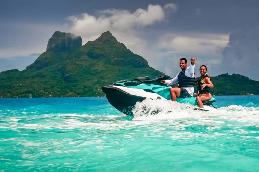Bora Bora: Combo ATV & Jet Ski Day Trip with Polynesian BBQ - Price: expensive, but easier for two