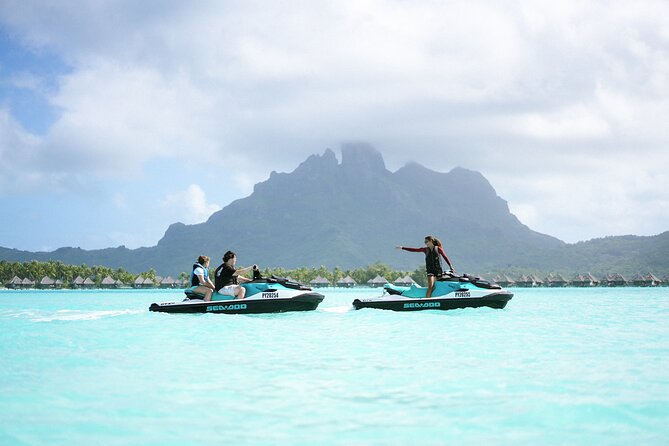 Bora Bora Combo Jet Ski and ATV Quads Tour - Two hours circling Bora Bora’s blue lagoon