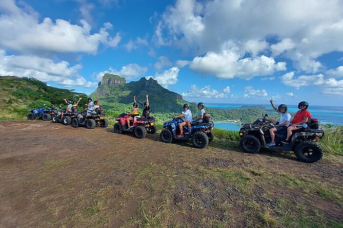 Bora Bora Fullday ATV & Motu FANFAN combo with Polynesian Meal - Price and value for two people