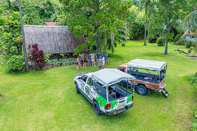 Bora Bora Half Day 4X4 Island Safari Tours - History, sacred places, and the cannon question