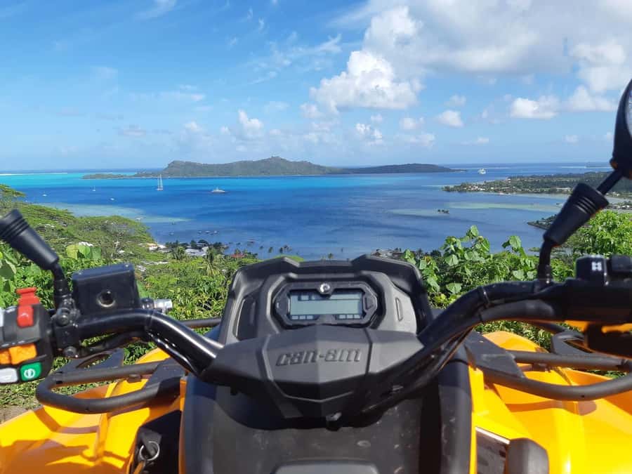 Bora Bora: Island Tour and Mountains Getaway by Quad Bike - Faanui Cannon and the island’s wartime past