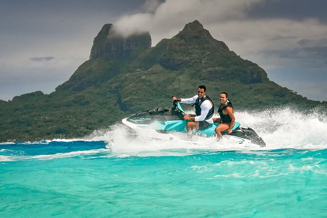 Bora Bora Island Tour By JET SKI - Riding around Bora Bora instead of circling a small course