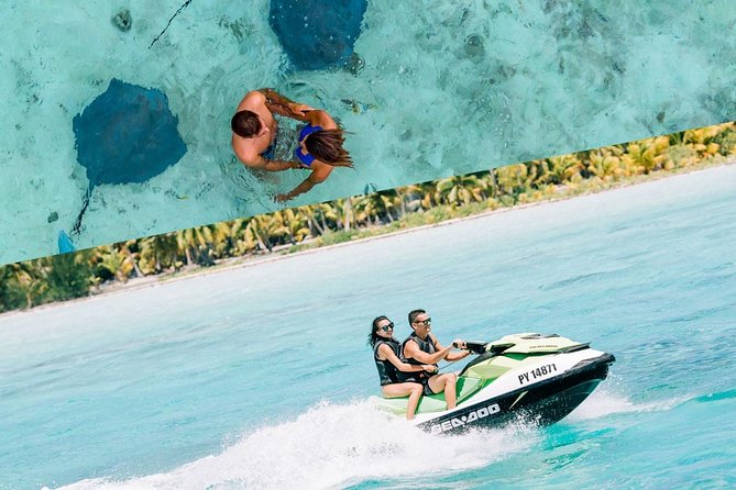 Bora Bora Jet Ski Tour, & Eco Shark / Ray Snorkel Cruise - What the jet ski ride feels like