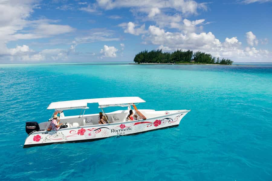 Bora Bora Luxury Tour and Beach Picnic - Meeting blacktip sharks and stingrays respectfully