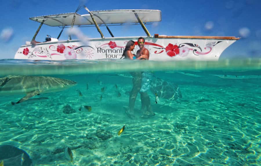 Bora Bora Luxury Tour and Beach Picnic - Snorkeling at the coral garden