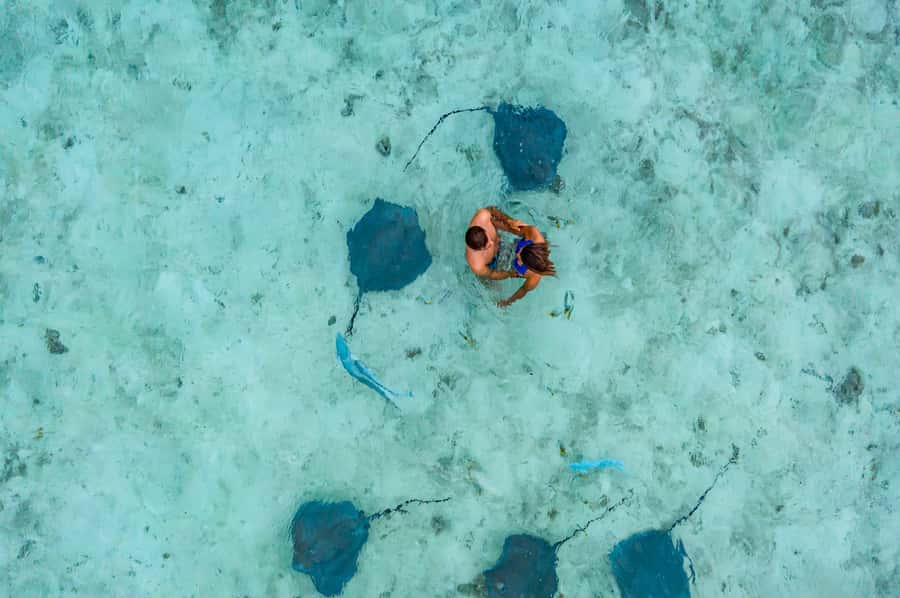Bora Bora: Private Boat Tour with Snorkeling and Drinks - Leaving Bora Bora by catamaran