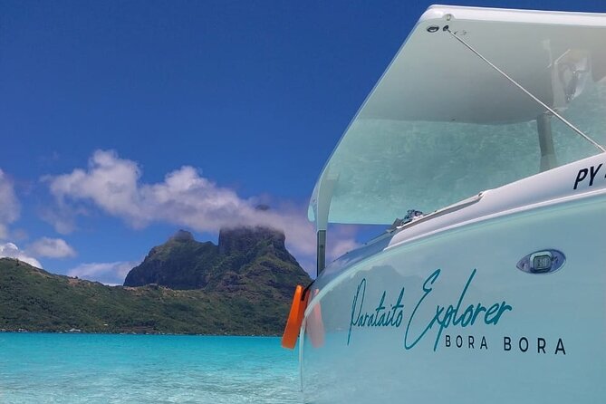 Bora Bora Private Solar Boat Experience - Matira Beach and the 9:00 am start