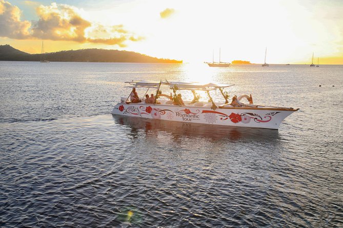 Bora Bora Sunset Cruise and Dinner at St James restaurant - The evening at a glance