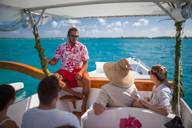 Bora Bora Sunset Cruise and Dinner at St James restaurant - Meeting the canoe at Vaitape or your hotel