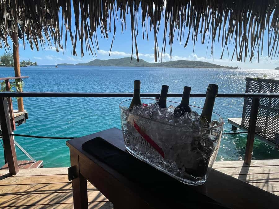 Bora Bora : Tahitian Wine/Rum Pairing - Four details that shape the experience