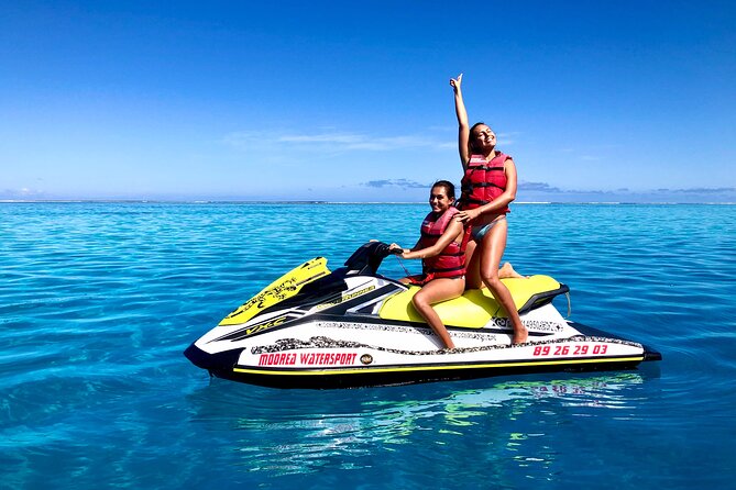 Combo Jet Ski Excursion + ATV Rental in Moorea - The private jet ski excursion and snorkeling stop