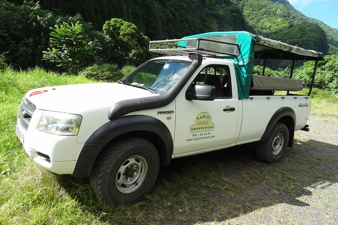 Crossing Over Tahiti Island Safari 4x4 - Into Papenoo Valley and the main crater