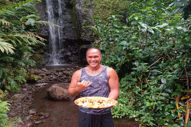 Découvrez le Mana durant la traversée de Tahiti en 4x4 Safari - Fruit, Drinks, and the Picnic Break