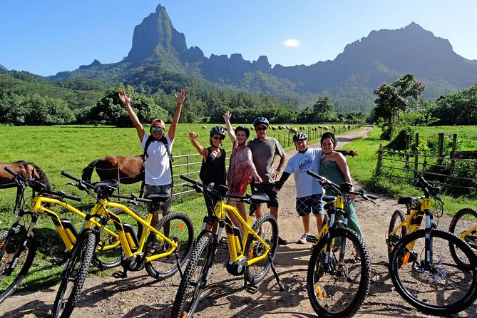 E-Bike Moorea Electric Bike Belvedere Tour (2 people minimum) - Through Opunohu Bay and the volcanic crater