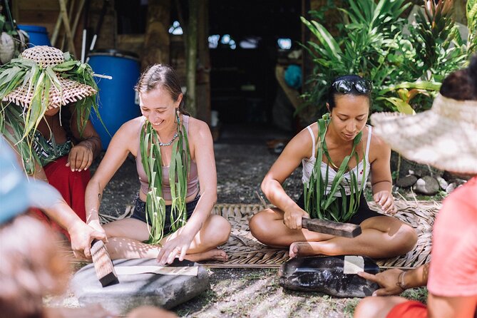 Explore old-fashioned Polynesian life and prepare a local meal - The Marae and the Spiritual Side of the Visit