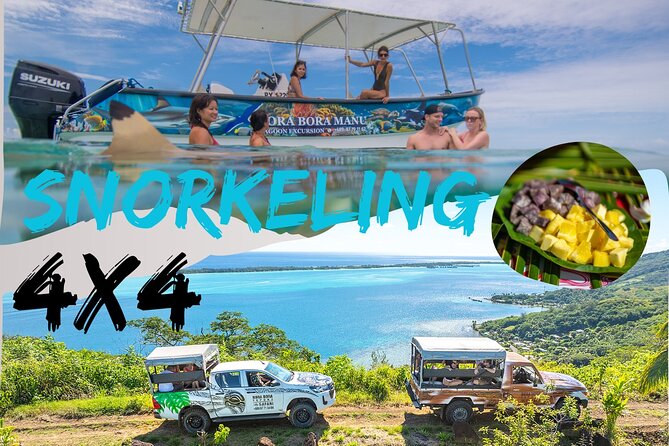 French Polynesia Snorkeling and 4X4 Adventure Tour with Buffet - Key points to know before you book