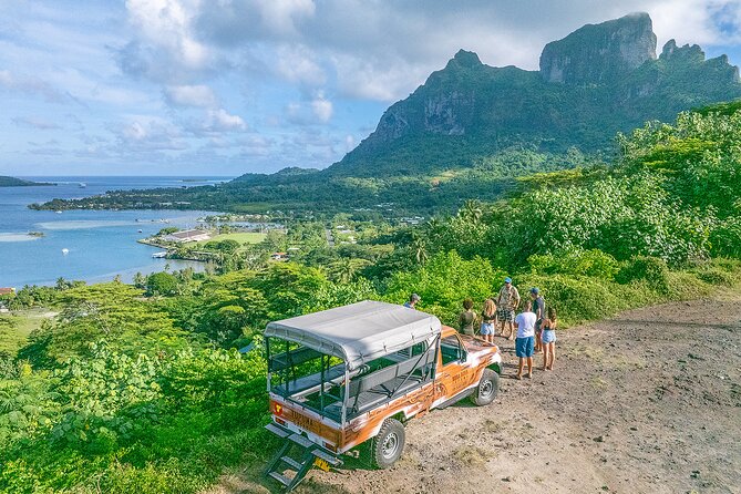French Polynesia Snorkeling and 4X4 Adventure Tour with Buffet - Amanahune adds a second high viewpoint