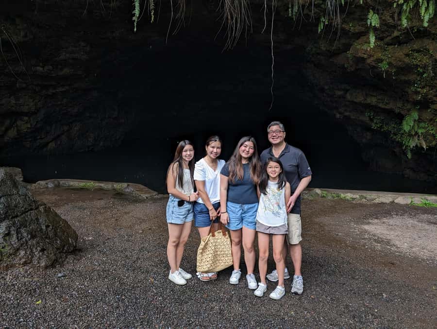 From Papeete: Tahiti Highlights Full-Day Private Tour - Maraa Caves and Taharuu Beach: cool water, hot surf