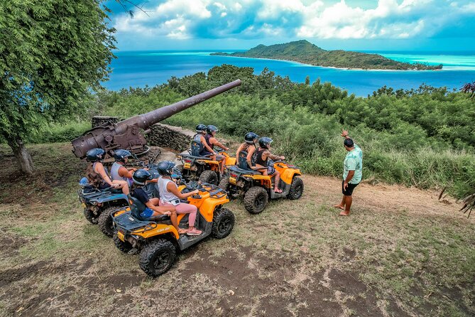 Full Day Combo ATV & Jet Ski with a Polynesian BBQ on a Motu - Three hours by ATV: roads, trails, and island views