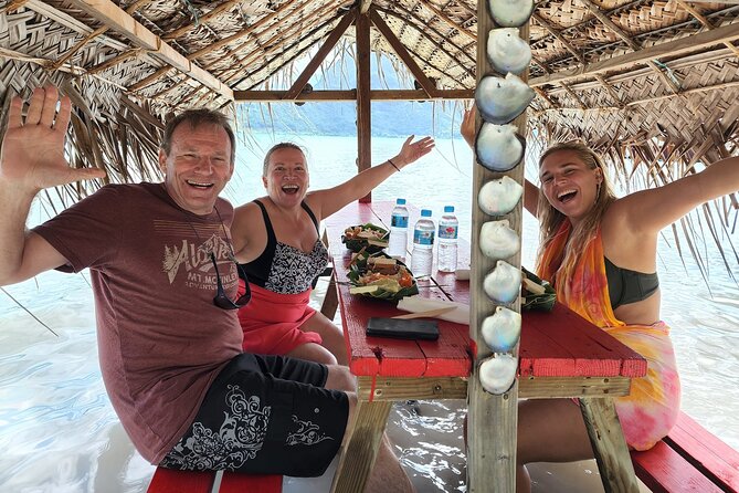 Full Day Combo ATV & Jet Ski with a Polynesian BBQ on a Motu - The handoff from ATV to jet ski