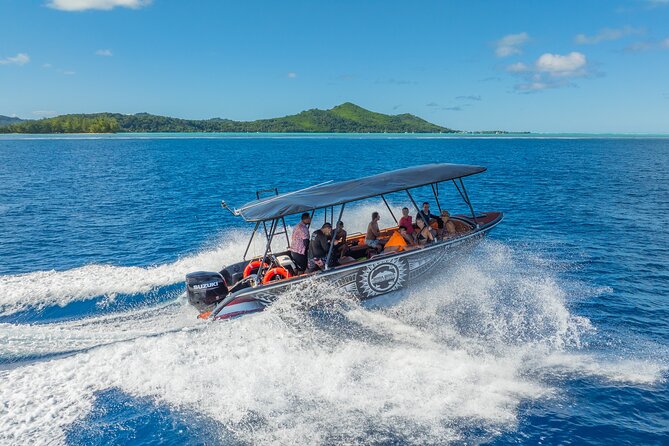 Full Day Eco Snorkeling & Traditional BBQ Lunch on a Motu - The first snorkeling stops: rays and reef sharks