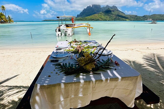 Full Day Lagoon experience with motu lunch - Polynesian activities and Bora Bora’s salt production