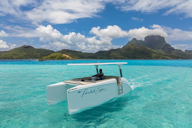 Full Day Solar Boat–Explores Bora Bora at the Rhythm of the Lagoon - Snorkeling at Bora Bora’s Coral Garden