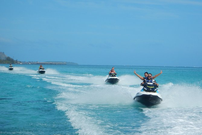 Grand Combo 3H00 of Jetski + 2H30 of Quad - Three hours across Moorea’s lagoon