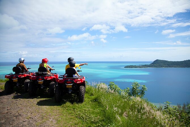 Guided Tour of Bora Bora by Quad - Starting at Matira Beach with a careful safety briefing
