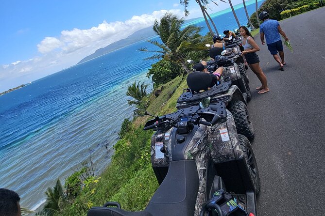 Guided tour of the island and its escapades in Tahaa by Quad / ATV - The Valley of Vanilla and Tahaa’s black gold
