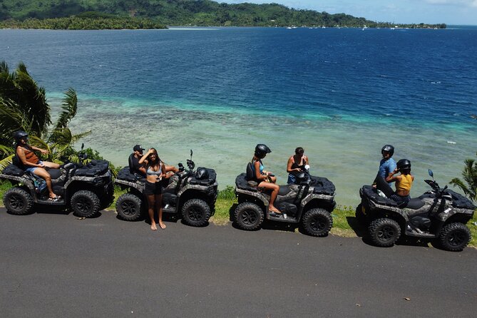 Guided tour of the island and its escapades in Tahaa by Quad / ATV - Love Here Pearl Farm: the story behind a black pearl
