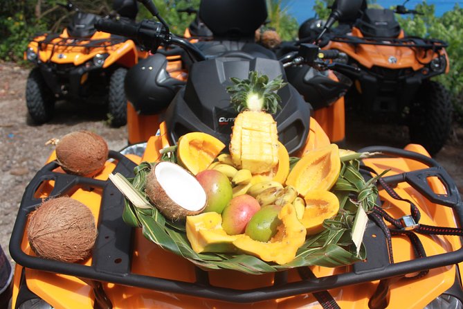 Island Tour & Getaway on the Bora Bora Mountains by Quad / ATV - Guides and group size make a difference